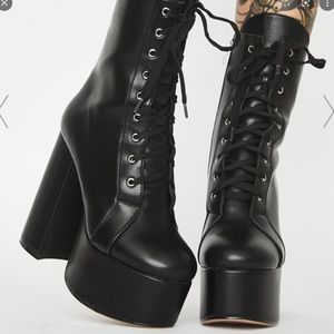 Dollskill Lamoda Brand Platform Boots